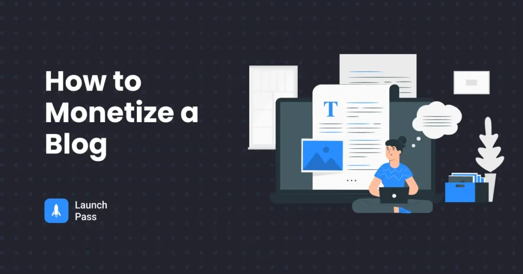 How To Monetize A Blog – cover