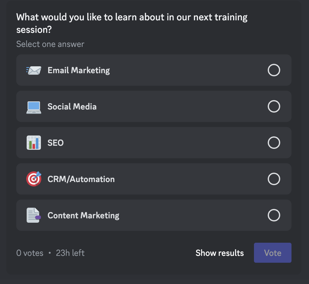 learn about?